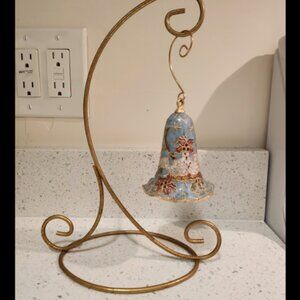 Vintage Christmas Holiday Bell Decoration Doves